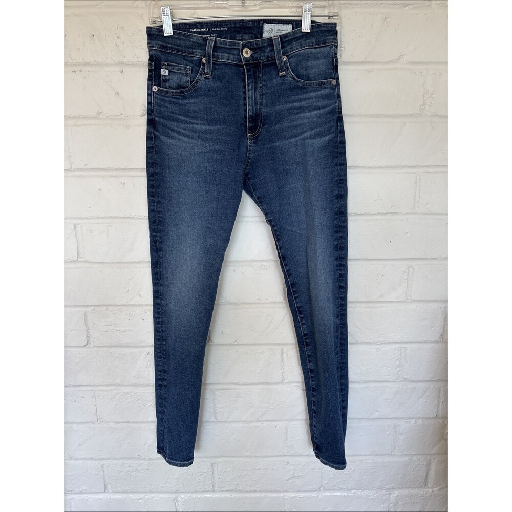 Ag Adriano Goldschmied THE FARRAH SKINNY ANKLE High Rise Jeans Women’s Size 27